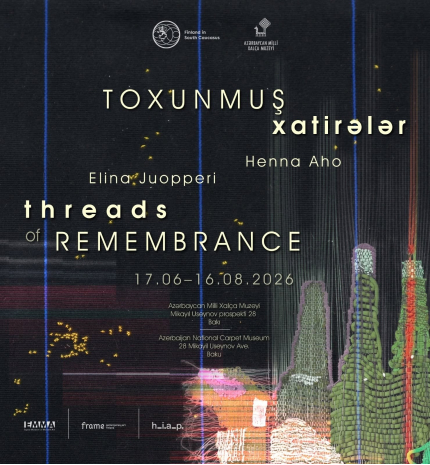 Rektor “Threads of Remembrance” sərgisinin açılışında