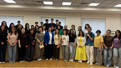 Xankəndidə psixologiya ixtisası tələbələri üçün “Sənət terapiyası və tətbiqi” mövzusunda  seminar