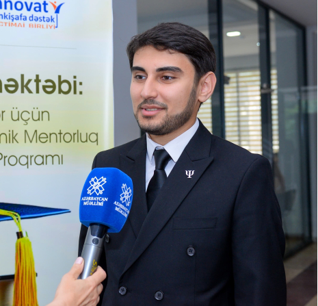 Psixologiya departamentinin əməkdaşı müsahibə verib