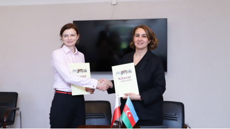 Meeting with Representatives of Jagiellonian University at Khazar University