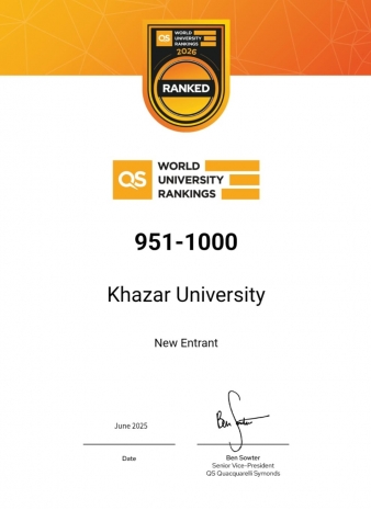 Xəzər Universiteti “QS World University Rankings 2026”  reytinqində dünyanın ən yaxşı 1000 universiteti arasında yer alıb