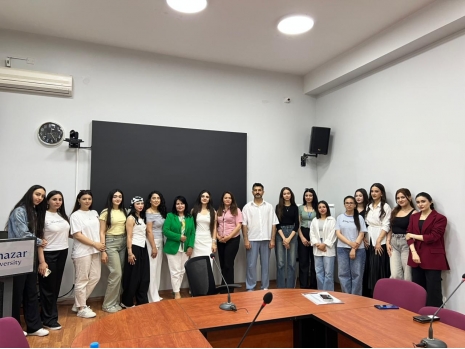 Xəzər Universiteti Filologiya (Azərbaycan dili və ədəbiyyatı) ixtisasının IV kurs tələbələri “Qanun Nəşriyyatı”nda filoloji təcrübəni bitirdilər.   
