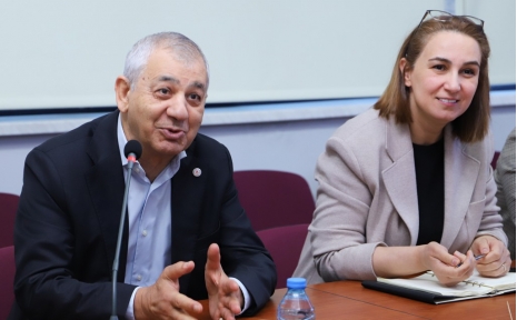 Delegation from Uzbekistan’s Tashkent State Transport University and International University of Turkic States at Khazar University