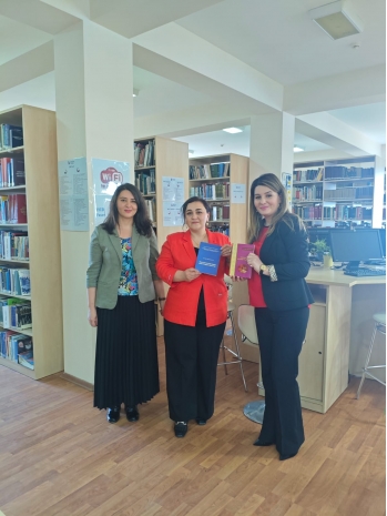Coordinator of the Language Division Held a Joint Class with an Associate Professor from Ganja State University