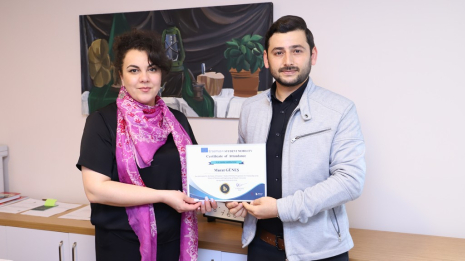 Osmaniye Korkut Ata Universitetinin PhD tələbəsi Xəzər Universitetində