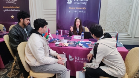 Xəzər Universiteti İstanbulda keçirilən təhsil sərgisində təmsil olundu