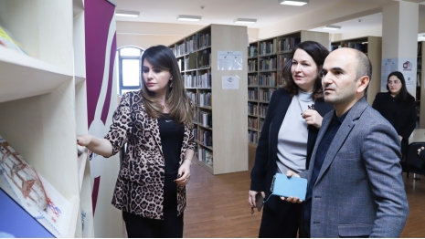 Ukrainian Corner Opens at Khazar University