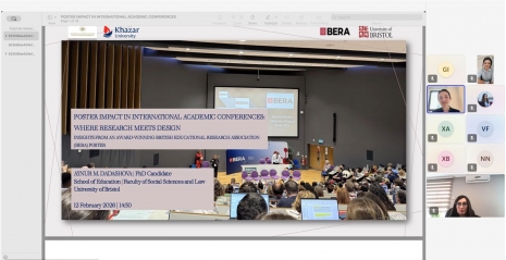 Seminar on "The Impact of Posters at International Academic Conferences"