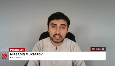 Psixologiya departamentinin əməkdaşı REAL TV-nin efirində
