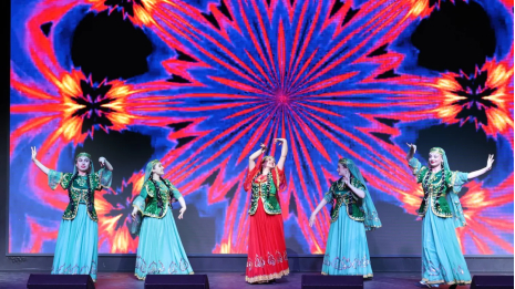“Xəzər”in rəqs ansamblı  Laçında Müstəqillik Gününə həsr olunan konsertdə