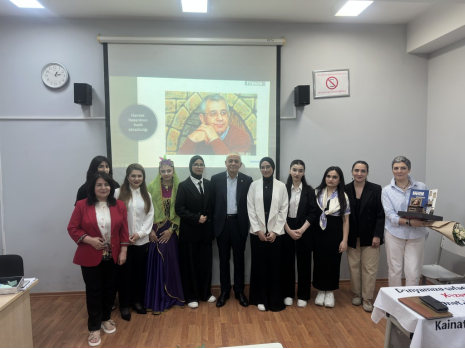 Xəzər Universitetində Hamlet İsaxanlının iştirakı ilə açıq dərs