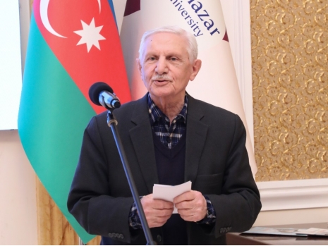 To the Mathematician scientist, writer-publicist, Editorial Board member of "Xəzər Xəbər" – "Khazar Review" journal Ismikhan Yusubov