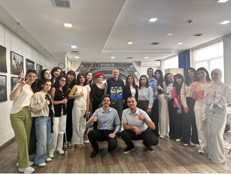 Khazar University Students' Educational Visit to French Institute