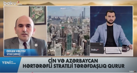 Departament müdiri Baku TV-də
