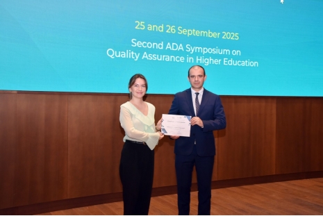 Khazar University Staff Members at Quality Assurance in Higher Education Symposium