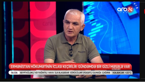 Tarix və arxeologiya departamentinin müdiri televiziya proqramlarında   