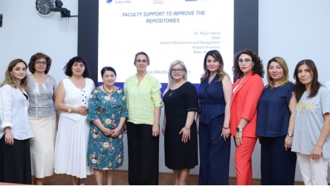 İnstitusional Repozitoriyaların təkmilləşdirilməsi mövzusunda  seminar