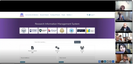 DIRNA layihəsi çərçivəsində onlayn görüş