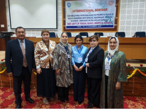 Khazar University Staff Members Participate in International Conference at Gauhati University