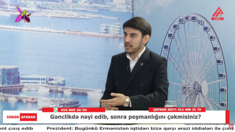 Psixologiya departamentinin əməkdaşı APA TV-nin canlı yayımında