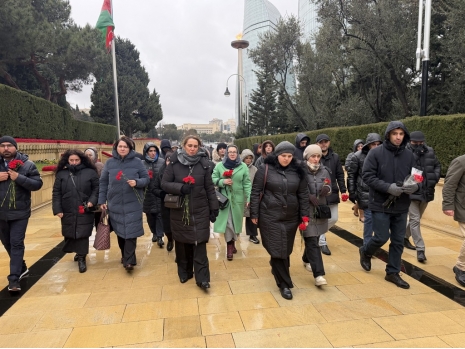 The university’s leadership and staff have visited Martyrs’ Alley.