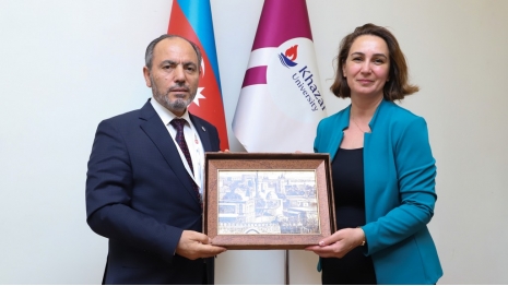 Pamukkale Universitetinin nümayəndə heyəti "Xəzər"də