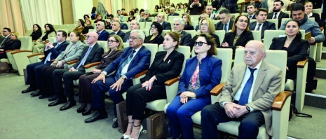 Rector of Khazar University at the Presentation Ceremony of the Transliteration Edition of "Ovraqi-Nafisa" Journal