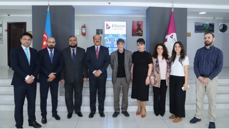 Delegation from Federal University of Islamabad (FUI), Islamic Republic of Pakistan at Khazar University