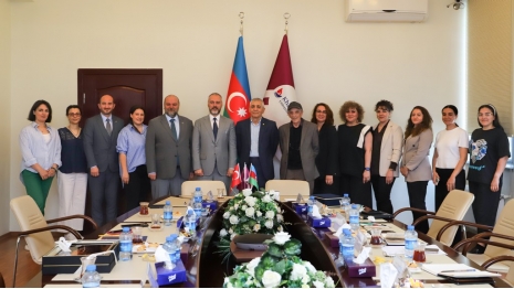 Delegation from Istanbul Beykent University at Khazar