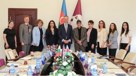 Ambassador of the Republic of Lithuania Visits "Khazar"